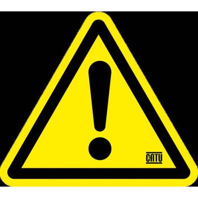  Affiche adh�sive DANGER 100 mm 