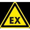  Affiche adh�sive ''EX'' 100mm 