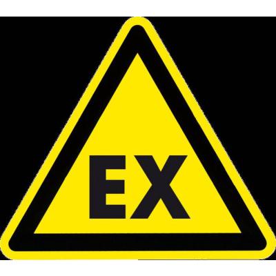  Affiche adh�sive ''EX'' 100mm 