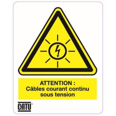  Sticker photovolta�que ''CABLE 