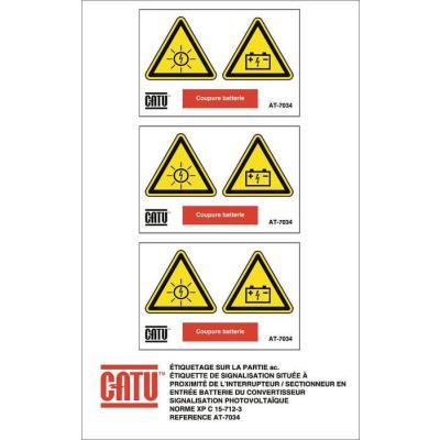  Sticker photovol.''COUPURE BAT 