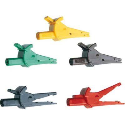  Jeu de 2 pinces crocodiles 