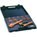  COFFRET 3/8'' CLE A CLIQUET, D 