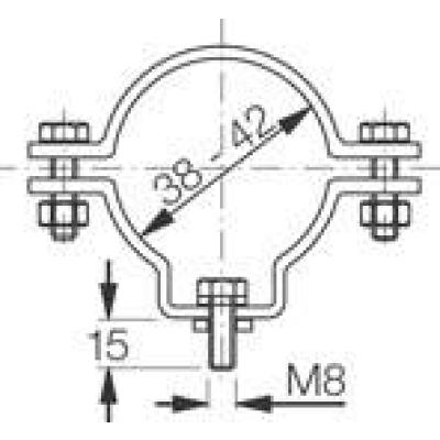  R12 Colliers de fixation (2p) 