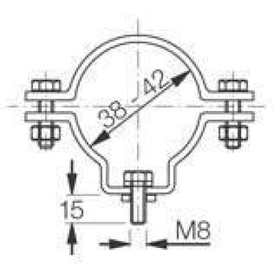  R14 Colliers de fixation (2p) 