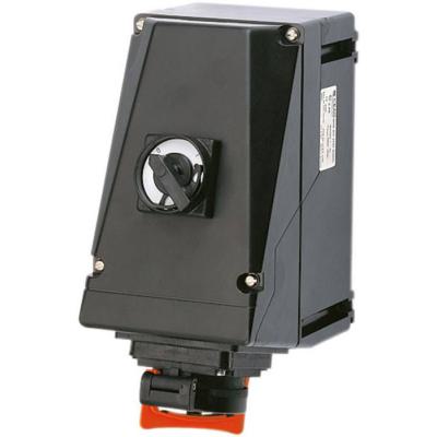  Socle mural 16A-7P-500V 