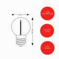  Amp. Filament Lot de 20 E27 BF 