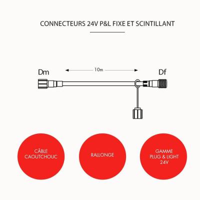  R. �lec Rallonge Dm-Df L:10M 