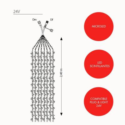  Suspension Cascade Feuilles 