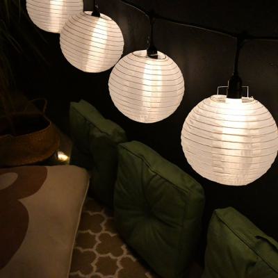  Lot de 5 Lanternes D:25cm MU 