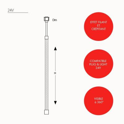  Suspension Droplight 0.5m 