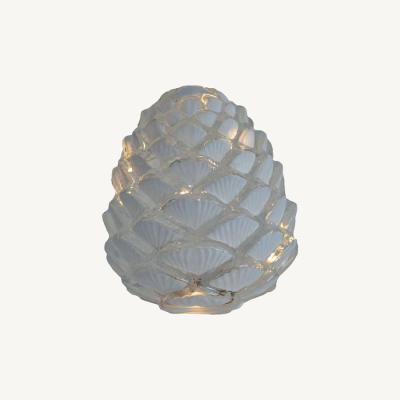  D�co. Pomme de pin givr�e 