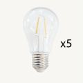  Amp. Lot de 5 E27 BC 