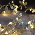  Guirl. Feuilles d'or L:120CM B 