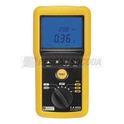  MEGOHMMETRE CA 6522 