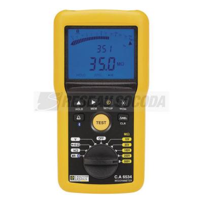 MEGOHMMETRE CA 6534 