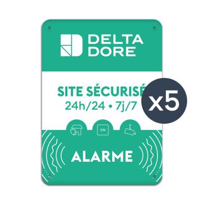  Plaque alu site s�curis� 