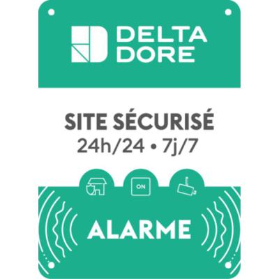  Plaque alu site s�curis� 