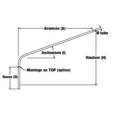  CONSOLE D49 A1000 Q350 ACIER * 