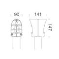  Accessoire 453 Fixation Poteau 