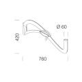  Accessoire 514 Bras LUCERNA an 