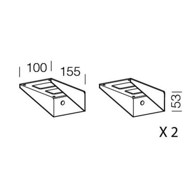  Accessoire 198 Etrier de suppo 