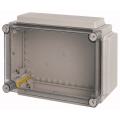  Coffret isolant, ouvert en bas 