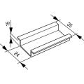  Profil� chapeau 35x15mm 