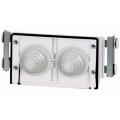  Passe-c�ble, pour 2 c�bles D=1 