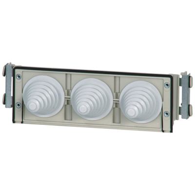  Passe-c�ble, pour 3 c�bles D=1 