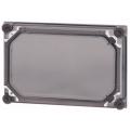  Couvercle, +porte, transparent 