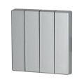  Bouton � bascule, quadruple, c 