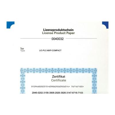  Coupon de licence PLC COMPACT 