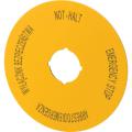  Etiquette, arr�t d'urgence, D= 