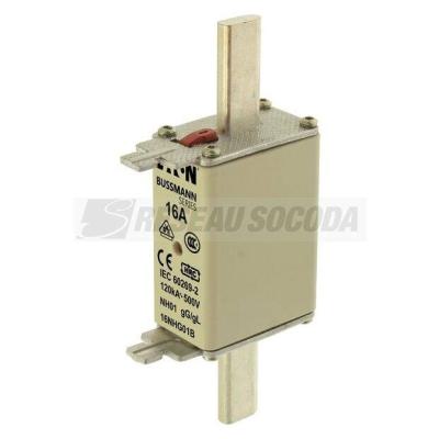  NH FUSE 16A 500V GG/GL SIZE 01 