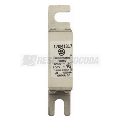  FUSE 100A 690V 000U/80 AR UC 