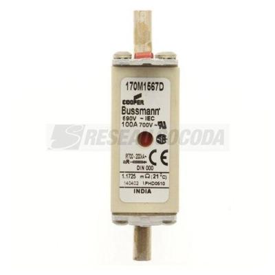  FUSE 100A 690V aR DIN 000 HSDN 