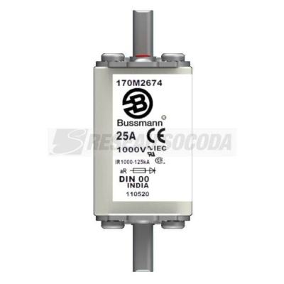  FUSE 25A 1000V DIN 00 AR 