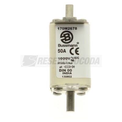  FUSE 50A 1000V DIN 00 AR 