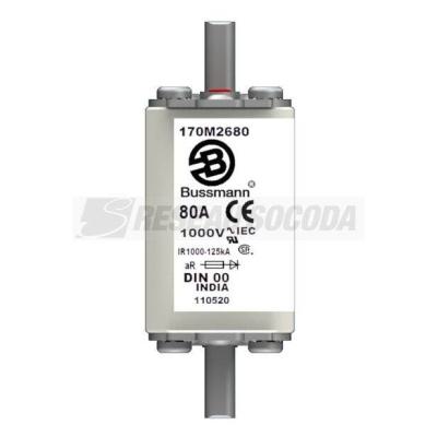  FUSE 80A 1000V DIN 00 AR 