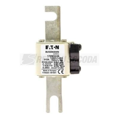  FUSE 315A 1250V 1*KN/110 AR CU 