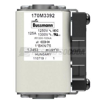  FUSE 125A 1250V 1*BKN/75 AR CU 