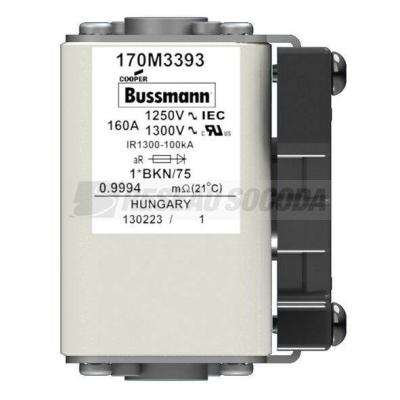 FUSE 160A 1250V 1*BKN/75 AR CU 