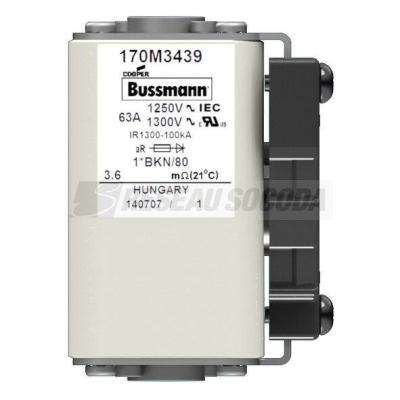  FUSE 63A 1250V 1*BKN/80 AR CU 