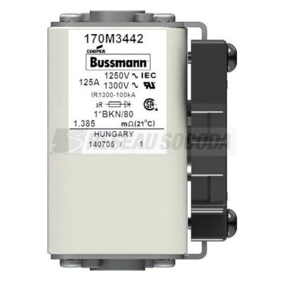  FUSE 125A 1250V 1*BKN/80 AR CU 
