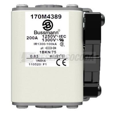  FUSE 200A 1250V 1BKN/75 AR CU 