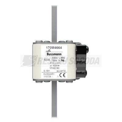  FUSE 500A 690V 1FKE/90 AR UC 