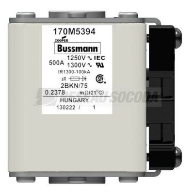  FUSE 500A 1250V 2BKN/75 AR CU 