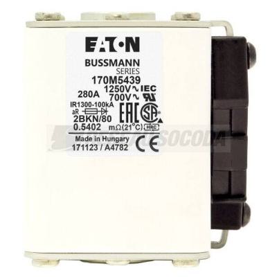  FUSE 280A 1250V 2BKN/80 AR 