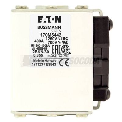  FUSE 400A 1250V 2BKN/80 AR CU 